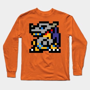 Digivive 8BIT Metalgreymon (colour) Long Sleeve T-Shirt